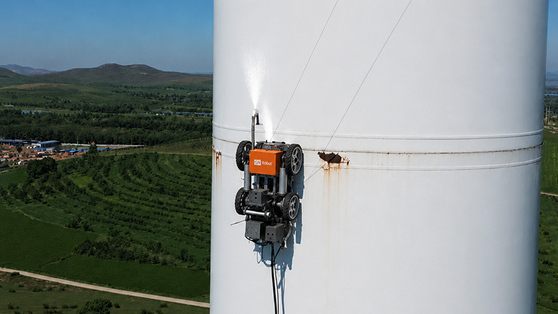 P2 2 Wind Turbine Tower Maintenance Robot